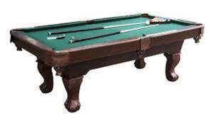 (1) BILLARD TABLE