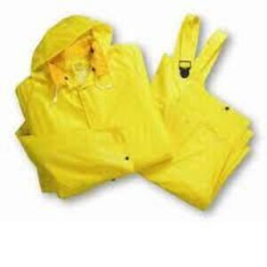 (3) 3 PIECE RAIN SUIT