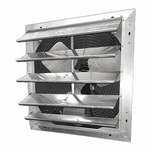 (1) SHUTTER MOUNT EXHAUST FAN