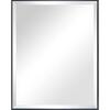 (1) BEVELED MODERN RECTANGULAR WALL MIRROR