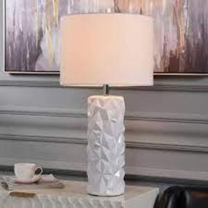 (1) CERAMIC TABLE LAMP