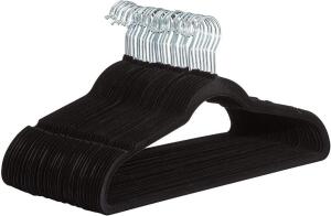 (1) PACK OF (50) NON-SLIP SCLOTHES HANGERS