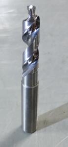 (1) SOLID CARBIDE COOOLANT STEP DRILL