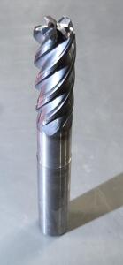 (4) SOLID CARBIDE ENDMILLS