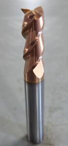 (1) SOLID CARBIDE SQ END MILL