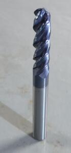 (4) 4 FLUTE CARBIDE BALL END MILL