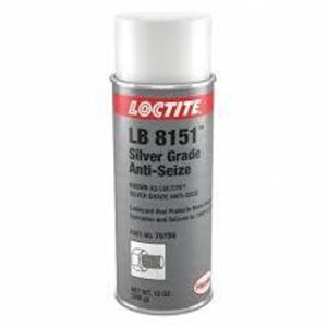 DESCRIPTION (5) SILVER GRADE ANTI SEIZE BRAND/MODEL LOCTITE LB 8151 #135541 ADDITIONAL INFORMATION RETAILS FOR $27.79 SIZE 12 OZ THIS LOT IS SOLD BY T