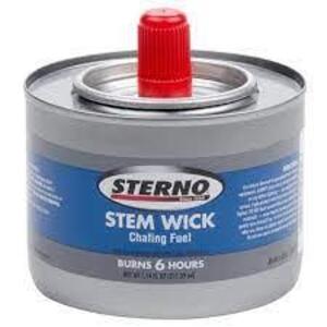 (6) STEM WICK 6 HOUR CHAFING FUEL