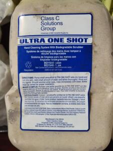 (2) GLASS C SOLUTIONS ULTRA ONE SHOT HAND CLEANER REFILL