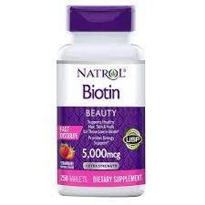 (1) BOTTLE OF BIOTIN TABLETS