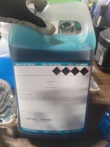 DESCRIPTION (1) CUTTING FLUID BRAND/MODEL MASTER FLUID SOLUTIONS ADDITIONAL INFORMATION RETAILS FOR $150.00 SIZE 1 GALLON THIS LOT IS ONE MONEY QTY 1