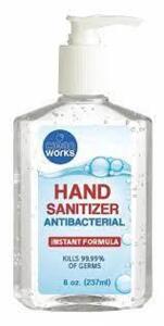 DESCRIPTION (4) HAND SANITIZER BRAND/MODEL CLEAN WORKS SIZE 8 OZ THIS LOT IS SOLD BY THE PIECE QTY 4