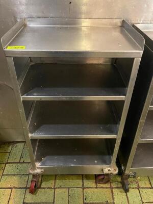 24" X 12" STAINLESS CABINET / CART