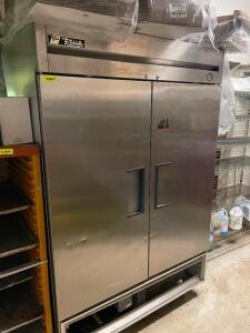 TRUE TWO DOOR COMMERCIAL FREEZER