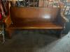 60" WOODEN CHURCH PEW - 2