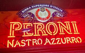 PERONI MASTRO AZZURRO NEON SIGN