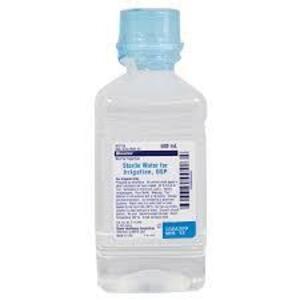 DESCRIPTION (4) STERILE WATER FOR IRRIGATION BRAND/MODEL BAXTER $2F7113 ADDITIONAL INFORMATION RETAILS FOR $6.00. EA SIZE 500 ML THIS LOT IS SOLD BY T