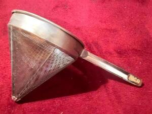 (2) LARGE CHINA CAP STRAINER