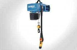 DESCRIPTION: (1) ELECTRIC CHAIN HOIST BRAND/MODEL: DEMAG #38GV64 INFORMATION: MUST COME INSPECT TO CONFIRM. IMAGES ARE FOR ILLUSTRATION PURPOSES ONLY