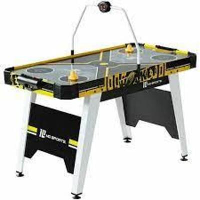 DESCRIPTION: (1) AIR HOCKEY TABLE BRAND/MODEL: MD SPORTS #AH060Y19030 RETAIL$: 500 EA SIZE: 60 IN QTY: 1