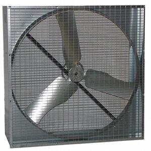 DESCRIPTION: (1) AGRICULTURAL EXHAUST FAN BRAND/MODEL: DAYTON #44YU20 RETAIL$: $1214.64 EA SIZE: 48" BLADE QTY: 1