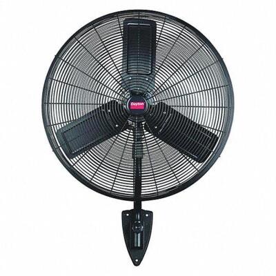 DESCRIPTION: (1) WALL MOUNTED OSCILLATING FANC BRAND/MODEL: DAYTON #6ALF1 RETAIL$: 449.92 EA SIZE: 30" BLADE QTY: 1