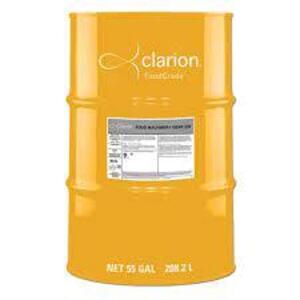 DESCRIPTION: (1) FOOD MACHINERY GEAR OIL 220 BRAND/MODEL: CLARION RETAIL$: 1471.62 EA SIZE: 55 GAL QTY: 1