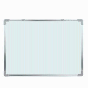 DESCRIPTION: (1) MAGNETIC DRY ERASE BOARD BRAND/MODEL: ULINE #WB3648001 INFORMATION: WHITE/STEEL RETAIL$: 243.95 EA SIZE: APPROX 4'X3' QTY: 1