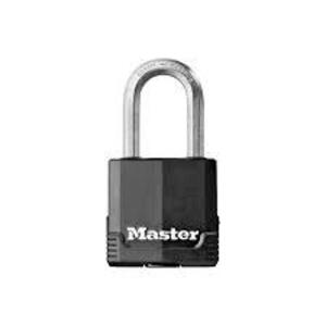 DESCRIPTION: (1) KEYED PADLOCK BRAND/MODEL: MASTER LOCK MAGNUM #M115XKADLF INFORMATION: BLACK RETAIL$: 20 EA SIZE: 1-1/2" QTY: 1