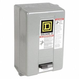 DESCRIPTION: (1) MAGNETIC MOTOR STARTER BRAND/MODEL: SQUARE D #1H483 INFORMATION: GREY RETAIL$: 607.54 EA QTY: 1