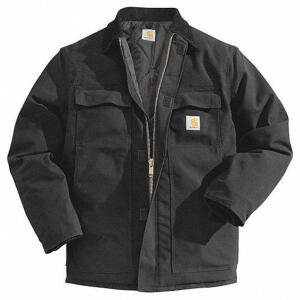 DESCRIPTION: (1) COAT, JACKET, MENSBRAND/MODEL: CARHARTT #RN14806INFORMATION: BLACK, INSULATED FOR COLD CONDITIONSRETAIL$: 140.49 EASIZE: MEDIUM REGULARQTY: 1