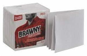 DESCRIPTION: (18) PACKS OF (65) DRY WIPES BRAND/MODEL: BRAWNY #4ACU3 INFORMATION: WHITE RETAIL$: $12.00 EA SIZE: 12X13 QTY: 18