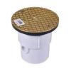 DESCRIPTION: (2) PVC PIPE BASE COVER BRAND/MODEL: OATEY #74128 INFORMATION: GOLD RETAIL$: $44.19 EA SIZE: 4" QTY: 2