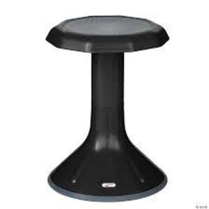 DESCRIPTION: (1) ACE WOBBLE STOOL BRAND/MODEL: ECR4KIDS #13945507 INFORMATION: BLACK RETAIL$: 79.99 EA SIZE: 18" QTY: 1