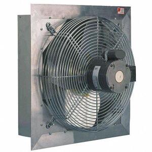 DESCRIPTION: (1) SHUTTER MOUNT EXHAUST FAN BRAND/MODEL: CANARM #23N621 RETAIL$: 555.66 EA SIZE: 16" BLADE, 1 SPEED QTY: 1