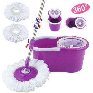 DESCRIPTION: (1) EASY SPIN DRY FLOOR MOP BUCKET BRAND/MODEL: EASY LIFE MAGIC MOP RETAIL$: $28.99 EA QTY: 1