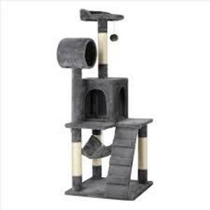 DESCRIPTION: (1) CAT TREE BRAND/MODEL: YAHEETECH #591627 INFORMATION: BLACK RETAIL$: $75.00 EA SIZE: 51" QTY: 1