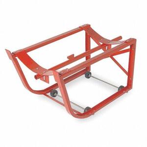 DESCRIPTION: (1) DRUM CRADLE BRAND/MODEL: DAYTON #1GC91 INFORMATION: RED RETAIL$: 141.4 SIZE: 600 LB CAP QTY: 1