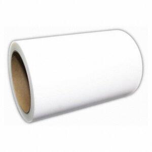 DESCRIPTION: (1) FILM STOCK PLAIN BACKING BRAND/MODEL: GRAINGER #30FY74 INFORMATION: WHITE RETAIL$: $1,198.41 EA SIZE: 24 in Wd, 50 ft Lg, White, Opaq