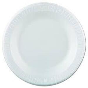 DESCRIPTION: (2) CASE OF (500) FOAM PLATES BRAND/MODEL: DART #9PCW INFORMATION: WHITE RETAIL$: $83.39 EA SIZE: 9" QTY: 2