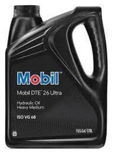 DESCRIPTION: (1) HYDRAULIC OIL BRAND/MODEL: MOBIL INFORMATION: ISO VG 68 DTE 26 RETAIL$: $37.00 EA SIZE: 1 GALLON QTY: 1