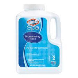 DESCRIPTION: (2) BROMINATING TABS BRAND/MODEL: CLOROX RETAIL$: $47.68 EA SIZE: 5 LB QTY: 2