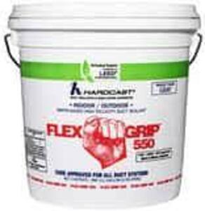 DESCRIPTION: (1) FLEX GRIP DUCT SEALANT BRAND/MODEL: HARDCAST #1861938 RETAIL$: $20.00 EA SIZE: 1 GALLON QTY: 1