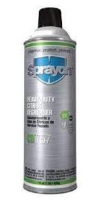 DESCRIPTION: (4) HEAVY DUTY DEGREASER BRAND/MODEL: SPRAYON #CD757L INFORMATION: CITRUS RETAIL$: $18.54 EA SIZE: 14 FL OZ QTY: 4