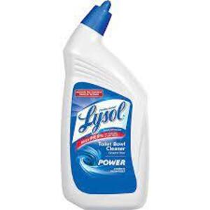 DESCRIPTION: (6) TOILET BOWL CLEANER BRAND/MODEL: LYSOL POWER RETAIL$: $8.00 EA SIZE: 1 QT QTY: 6