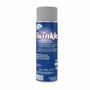 DESCRIPTION: (6) METAL CLEANER AND POLISH BRAND/MODEL: TWINKLE #20J218 RETAIL$: $20.00 EA SIZE: 17 OZ QTY: 6