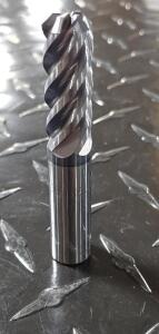 DESCRIPTION (8) PROMAX PREMIUM 5 FL SOLID CARBIDE END MILL BRAND/MODEL PROMAX/SPL 1896 ADDITIONAL INFORMATION RETAIL $ 69.35 EACH, ALTIN COATED 3" OAL