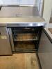 72" 3-DOOR REFRIGERATED STAINLESS STEEL SANDWICH PREP TABLE - 5