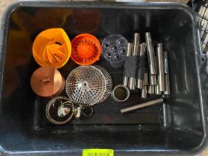 ASSORTED KITCHEN ACCESSORIES AS SHOWN