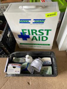 FIRST AID KITS AS SHOWN